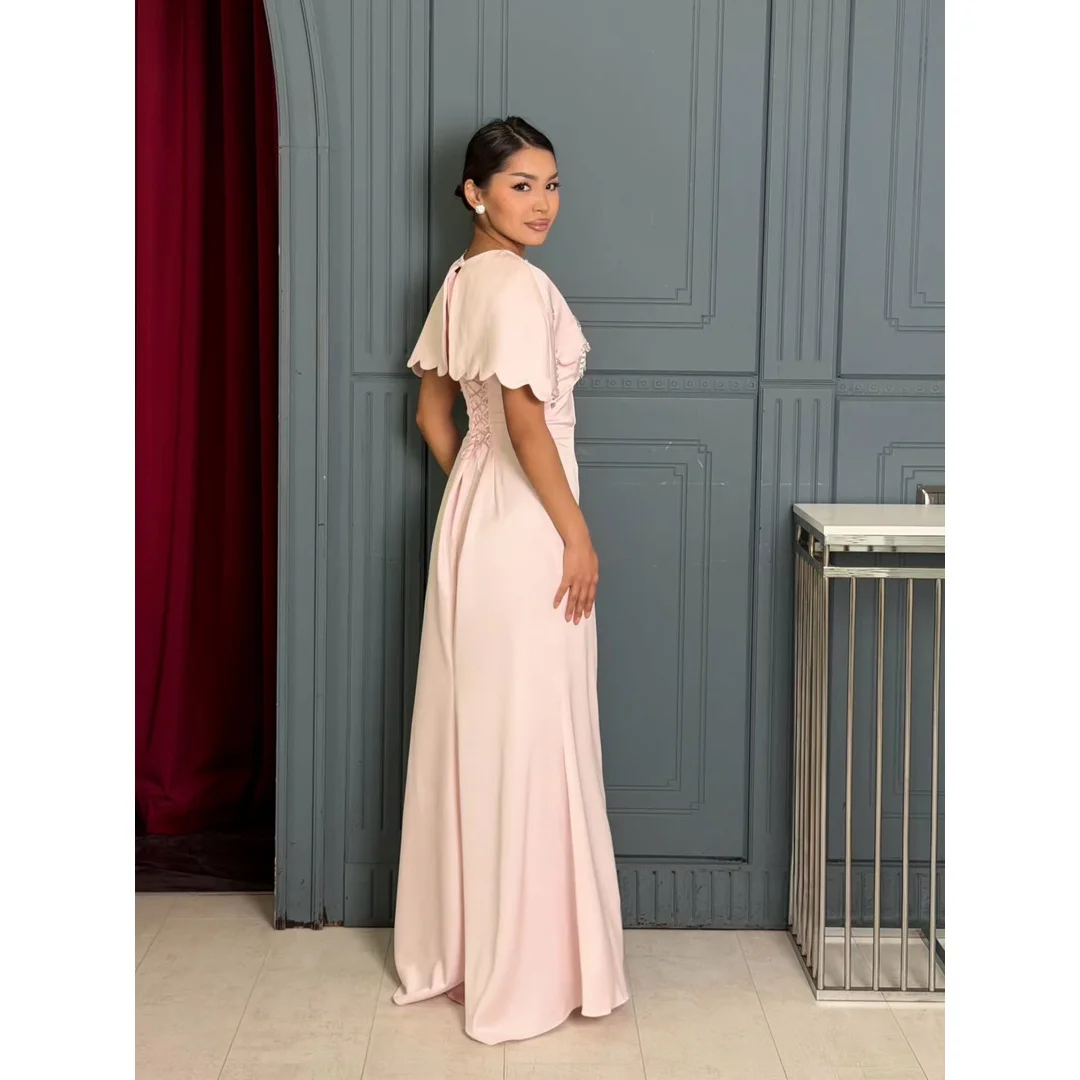Sleeveless Evening Dresses Woman Elegant Party Dresses for Women Luxury Women's Evening Dresses Customized Round Neck Line A
Sleeveless Evening Dresses Woman Elegant Party Dresses for Women Luxury Women's Evening Dresses Customized Round Neck Line A