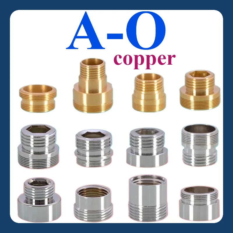 Water tap adapter accessory water purifier external thread fine tooth to internal thread 4-inch coarse tooth brass
Water tap adapter accessory water purifier external thread fine tooth to internal thread 4-inch coarse tooth brass