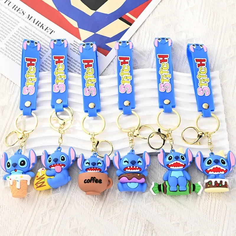 Disney Stitch Creative Cartoon Sweet Keychain Cute Cake Stitch Key Pendant Car Bag Hanging Decoration Girl Gift
Disney Stitch Creative Cartoon Sweet Keychain Cute Cake Stitch Key Pendant Car Bag Hanging Decoration Girl Gift
