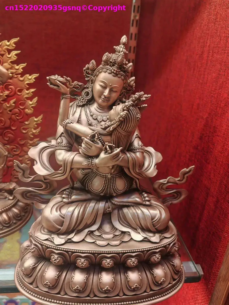 23cm figure of Copper Buddha Nepal tibet mahayana Buddhist offer sacrifices worship Vajrasattva Yab-Yum YaVajrayana Bodhisattva
23cm figure of Copper Buddha Nepal tibet mahayana Buddhist offer sacrifices worship Vajrasattva Yab-Yum YaVajrayana Bodhisattva