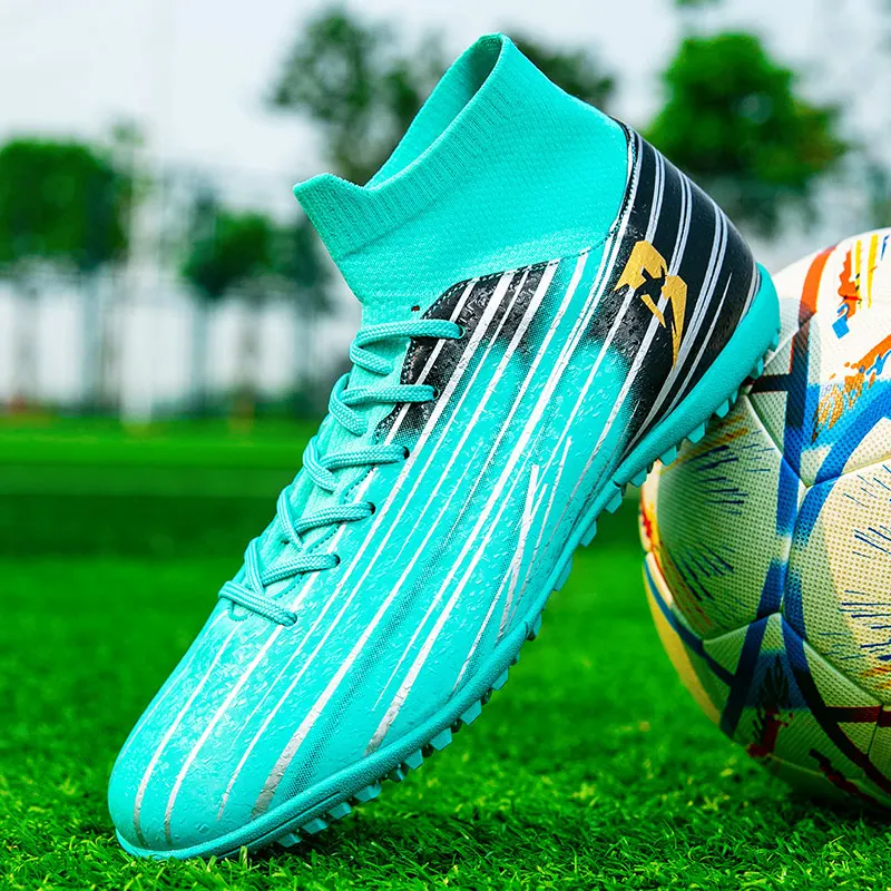 New Adult High-Top Children's Soccer Shoes Men Women's Youth Student AG Long Spike TF Mixed Spike Training Shoes Football Shoes
New Adult High-Top Children's Soccer Shoes Men Women's Youth Student AG Long Spike TF Mixed Spike Training Shoes Football Shoes