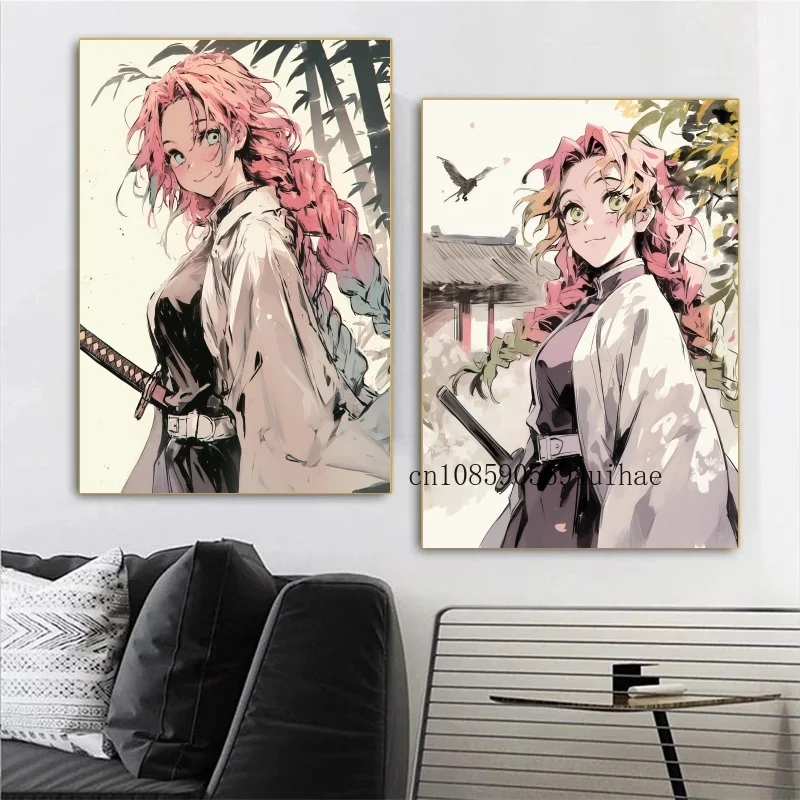 Demon Slayer Canvas Painting Anime Home Decoration Rengoku Kyoujurou Ink Painting Himejima Gyoumei Poster Wall Art Pictures Gift
Demon Slayer Canvas Painting Anime Home Decoration Rengoku Kyoujurou Ink Painting Himejima Gyoumei Poster Wall Art Pictures Gift