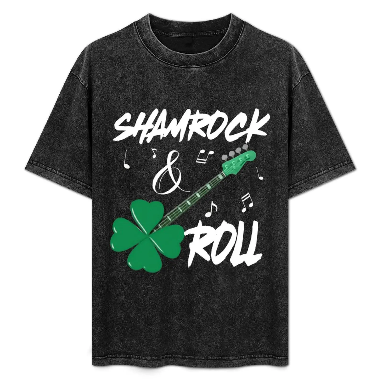 Irish Shamrock Guitar Roll St Patrick_s Day T-Shirt Retro Style Print Casual Top
Irish Shamrock Guitar Roll St Patrick_s Day T-Shirt Retro Style Print Casual Top