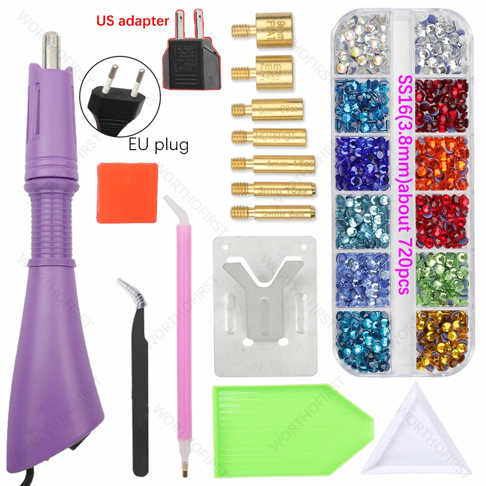Hot Sale Crystal Glass Rhinestones Combinations Hot Fix Rhinestone Hotfix Applicator Iron-on Wand Stras for Clothing Bags Shoes
Hot Sale Crystal Glass Rhinestones Combinations Hot Fix Rhinestone Hotfix Applicator Iron-on Wand Stras for Clothing Bags Shoes
