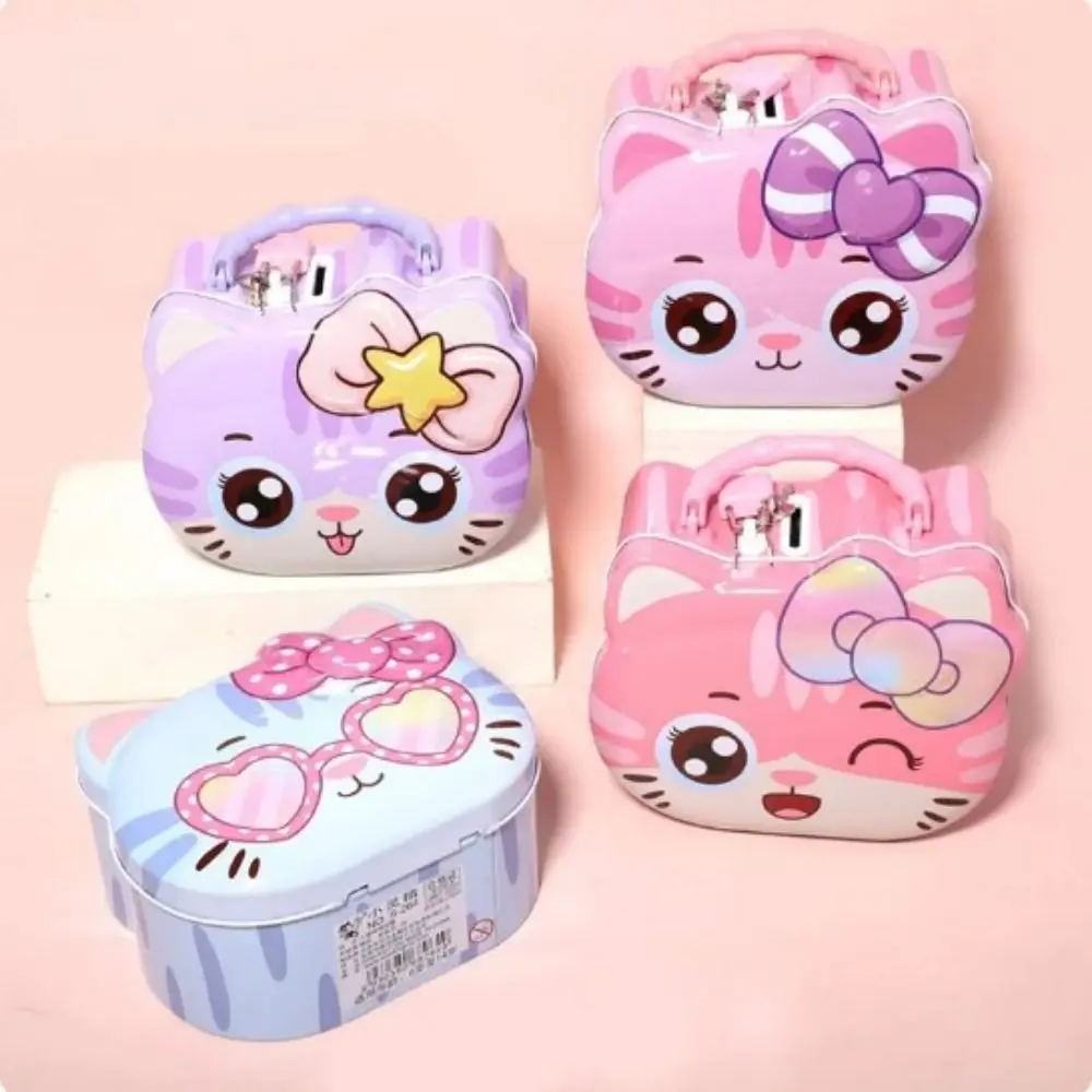 Portable Cartoon Cat Piggy Bank Cute With Lock Children Saving Box Cat Design Coin Deposit Box Kid
Portable Cartoon Cat Piggy Bank Cute With Lock Children Saving Box Cat Design Coin Deposit Box Kid