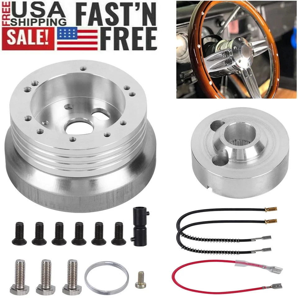 5 6 Hole Car Steering Wheel Hub Adapter Polished Short Hub Connector Car Accessories Tools Flaming River Ididit For GM Chevy
5 6 Hole Car Steering Wheel Hub Adapter Polished Short Hub Connector Car Accessories Tools Flaming River Ididit For GM Chevy