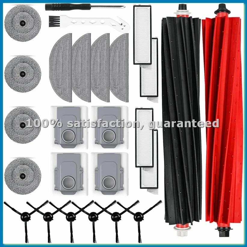 Accessories for S8 MaxV Ultra Robot Vacuum Spare Parts Main Side Brushes Mop Cloths HEPA Filters Dust Bags-ABLM
Accessories for S8 MaxV Ultra Robot Vacuum Spare Parts Main Side Brushes Mop Cloths HEPA Filters Dust Bags-ABLM