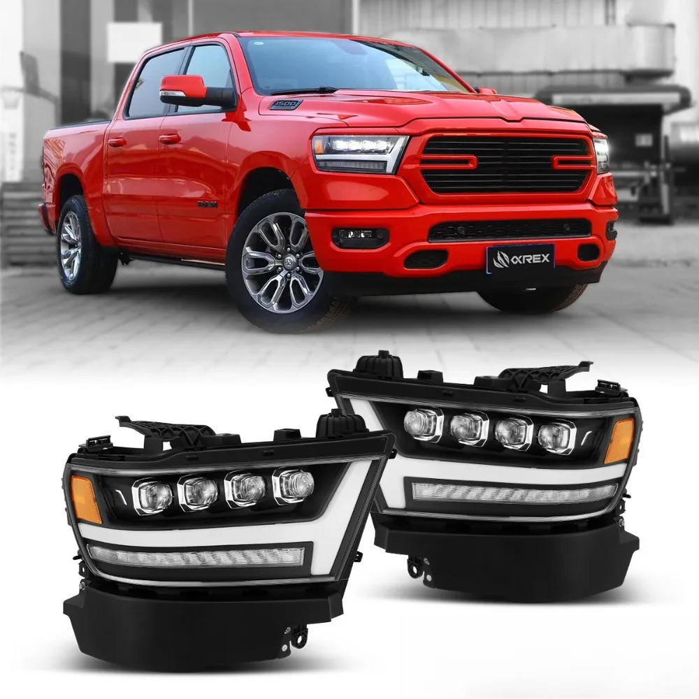 For 2019-2023 Ram 1500 NOVA-Series LED Projector Headlights DRL Signal Black
For 2019-2023 Ram 1500 NOVA-Series LED Projector Headlights DRL Signal Black