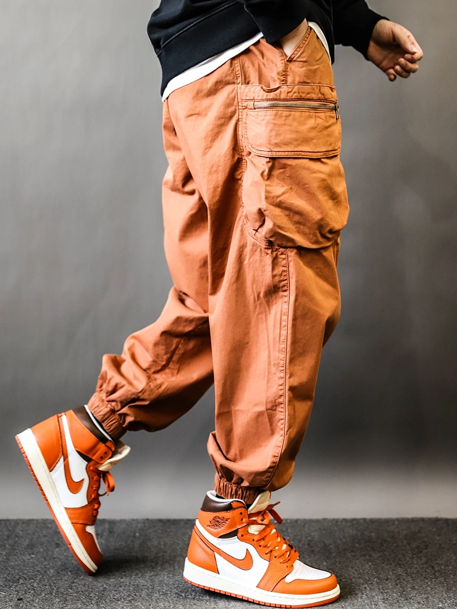 Мужские повседневные брюки в стиле ретро с 3D-эффектом и восковой окраской, свободные, для активного отдыха, весна-осень
Мужские повседневные брюки в стиле ретро с 3D-эффектом и восковой окраской, свободные, для активного отдыха, весна-осень