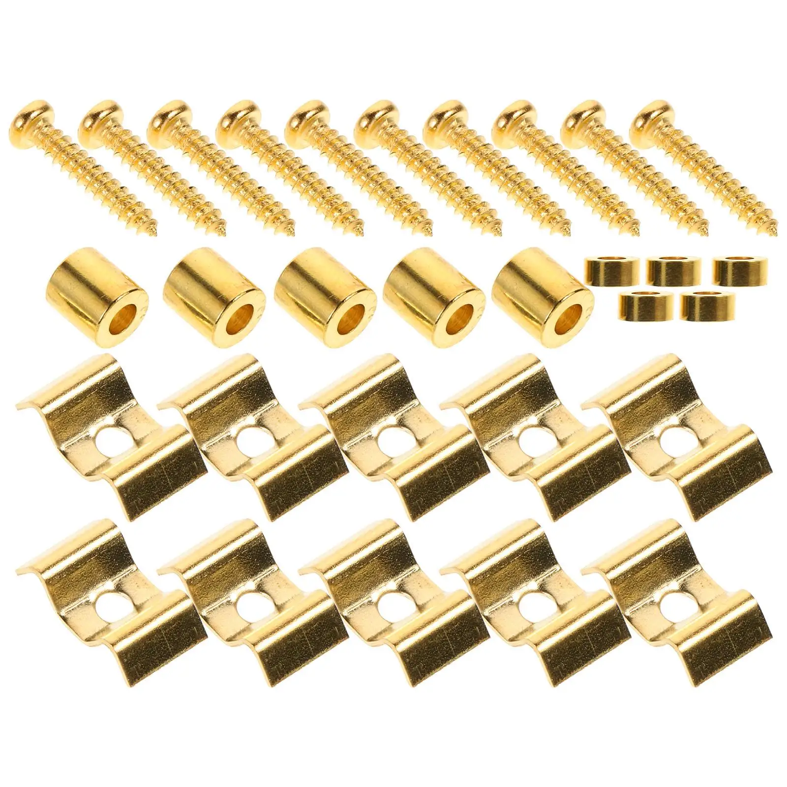 Electric Guitar String Retainer 5 Sets Golden Stabilized Strings Durable Stainless Steel Compatibility Accessories
Electric Guitar String Retainer 5 Sets Golden Stabilized Strings Durable Stainless Steel Compatibility Accessories