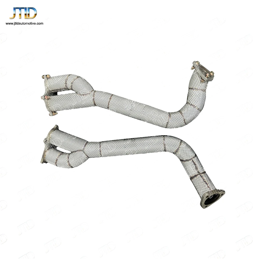 Exhaust Downpipe with Heat Shield for Porsche 718 GT4 Stainless Steel 304 Direct Fit Performance Parts
Exhaust Downpipe with Heat Shield for Porsche 718 GT4 Stainless Steel 304 Direct Fit Performance Parts