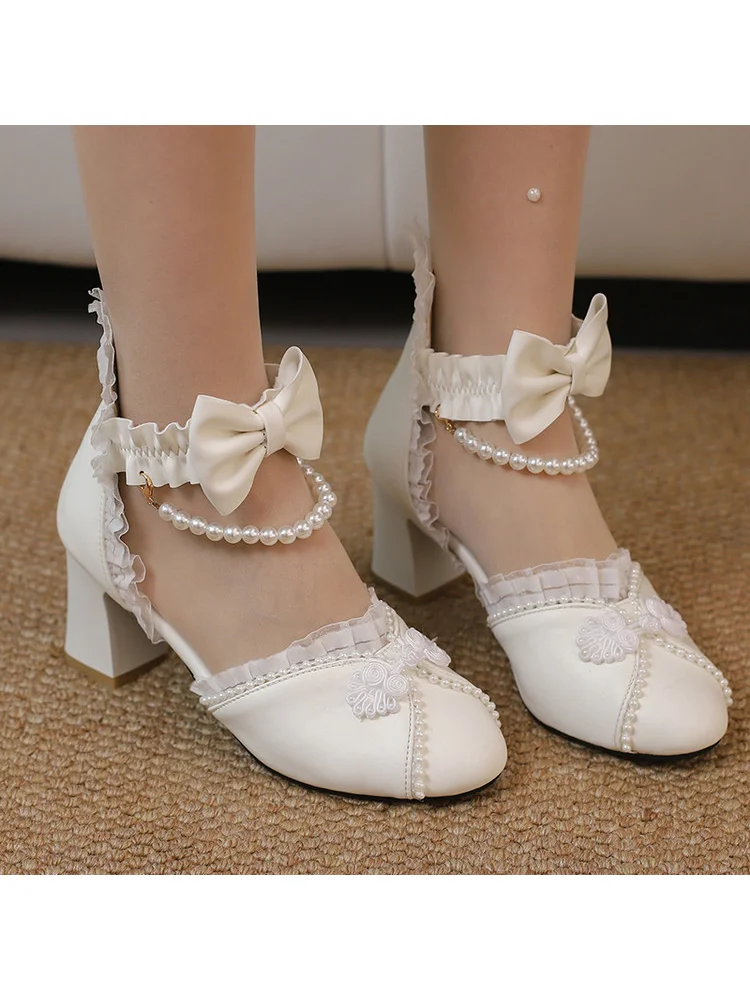 Lolita Baotou Cool Boots Chinese Japanese Lolita High Heels Fashion Show Shoes Internet Celebrity Lolita Leather Shoes Beads
Lolita Baotou Cool Boots Chinese Japanese Lolita High Heels Fashion Show Shoes Internet Celebrity Lolita Leather Shoes Beads