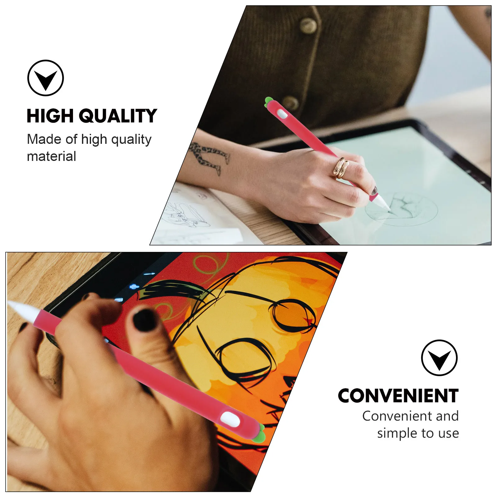 Защитный чехол для карандаша 1, силиконовый чехол для стилуса, морковный дизайн, устойчивый к царапинам, прочный, мягкий держатель для кожи, совместимый
Защитный чехол для карандаша 1, силиконовый чехол для стилуса, морковный дизайн, устойчивый к царапинам, прочный, мягкий держатель для кожи, совместимый