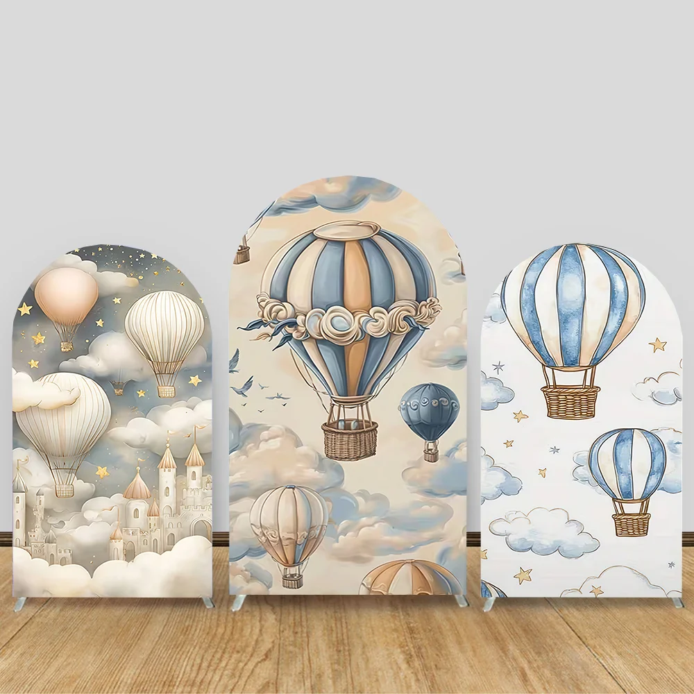 Arch Shaped Backdrop Cover Cartoon Hot Air Balloon Baby Shower Birthday Party Arch Photography Backdrop Stand Party Decor
Arch Shaped Backdrop Cover Cartoon Hot Air Balloon Baby Shower Birthday Party Arch Photography Backdrop Stand Party Decor
