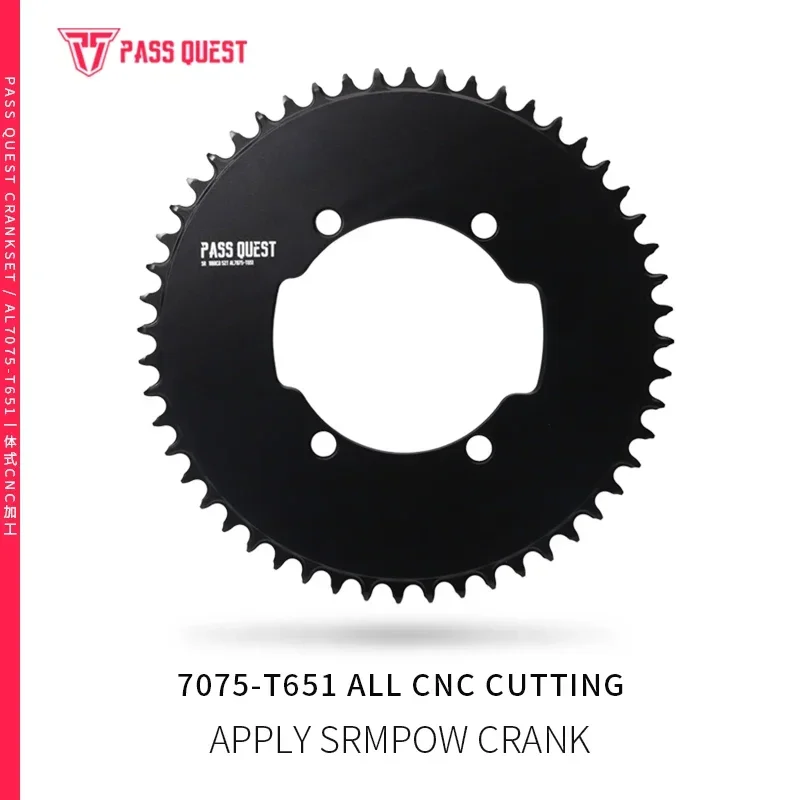 PASS QUEST- for SR110 BCD (4-BOLT AERO) black round AERO narrow wide chainwheel support 11or12 ordinary chain bike Parts
PASS QUEST- for SR110 BCD (4-BOLT AERO) black round AERO narrow wide chainwheel support 11or12 ordinary chain bike Parts