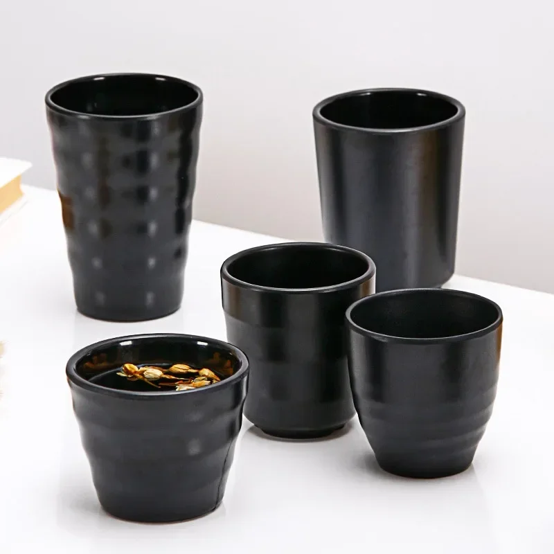 Imitation porcelain melamine cup, water cup, tea cup, commercial restaurant, black Japanese milk tea , plastic,tableware
Imitation porcelain melamine cup, water cup, tea cup, commercial restaurant, black Japanese milk tea , plastic,tableware