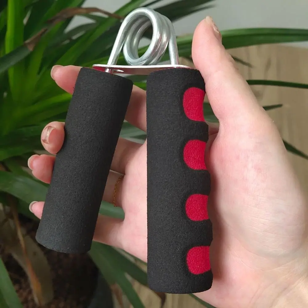 Strength Spring Hand Grip a-type Relax Wrist Strength Exerciser Sweat Absorption Adjustable Sponge Forearm Grip Power Exerciser
Strength Spring Hand Grip a-type Relax Wrist Strength Exerciser Sweat Absorption Adjustable Sponge Forearm Grip Power Exerciser