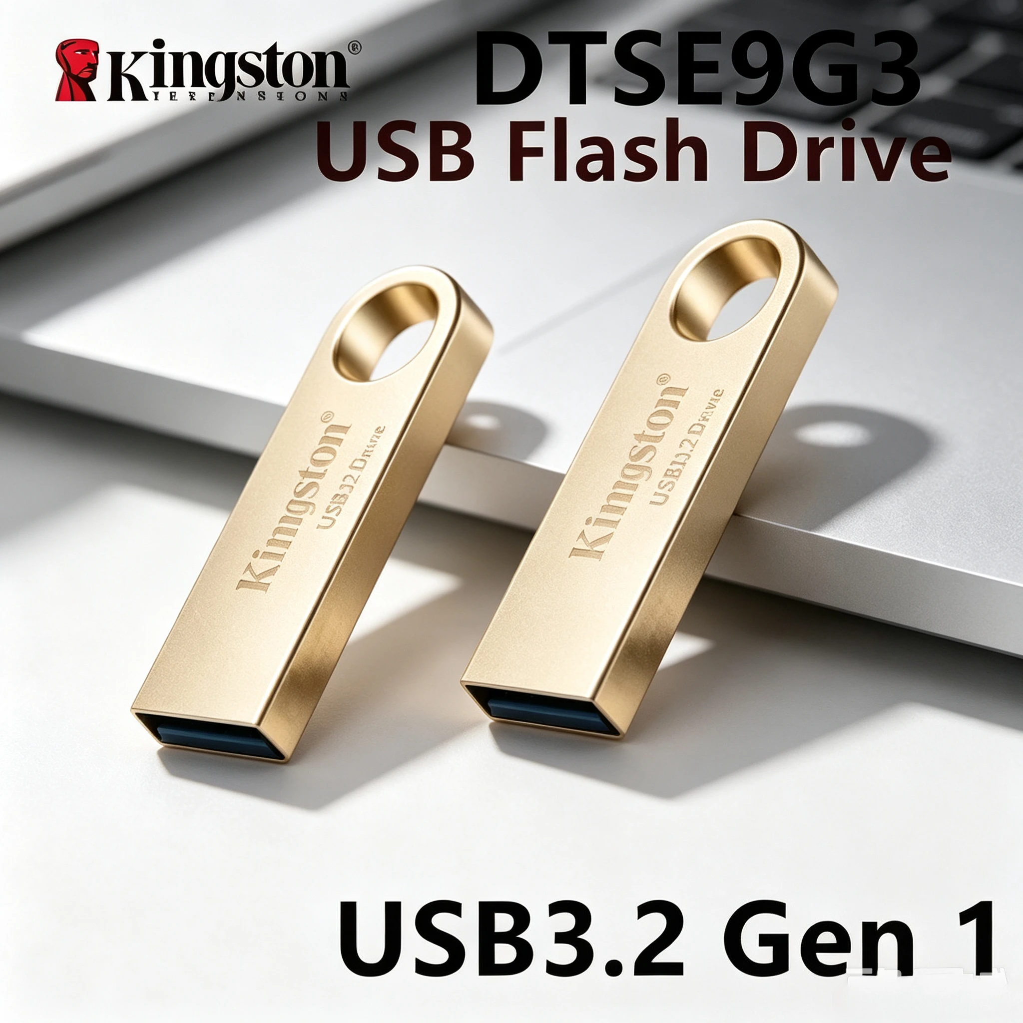 Kingston Flash Drive DataTraveler SE9 USB3.2 Gen1 64GB 128GB 256GB 512GB Metal Gold Pen Drive Up to 220Mb/s U Disk Pendrive
Kingston Flash Drive DataTraveler SE9 USB3.2 Gen1 64GB 128GB 256GB 512GB Metal Gold Pen Drive Up to 220Mb/s U Disk Pendrive