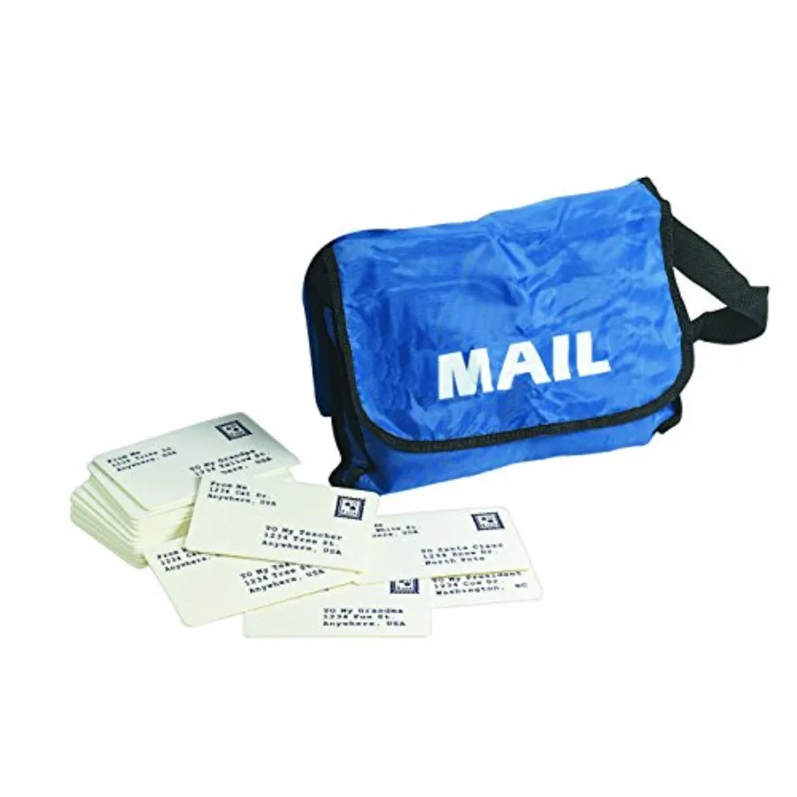 's Factory My Mail Bag Set, AFB6140, Toddler Role Play Activity, Preschool, Daycare, Nursery and Classroom Pretend Dress Up Acc
's Factory My Mail Bag Set, AFB6140, Toddler Role Play Activity, Preschool, Daycare, Nursery and Classroom Pretend Dress Up Acc