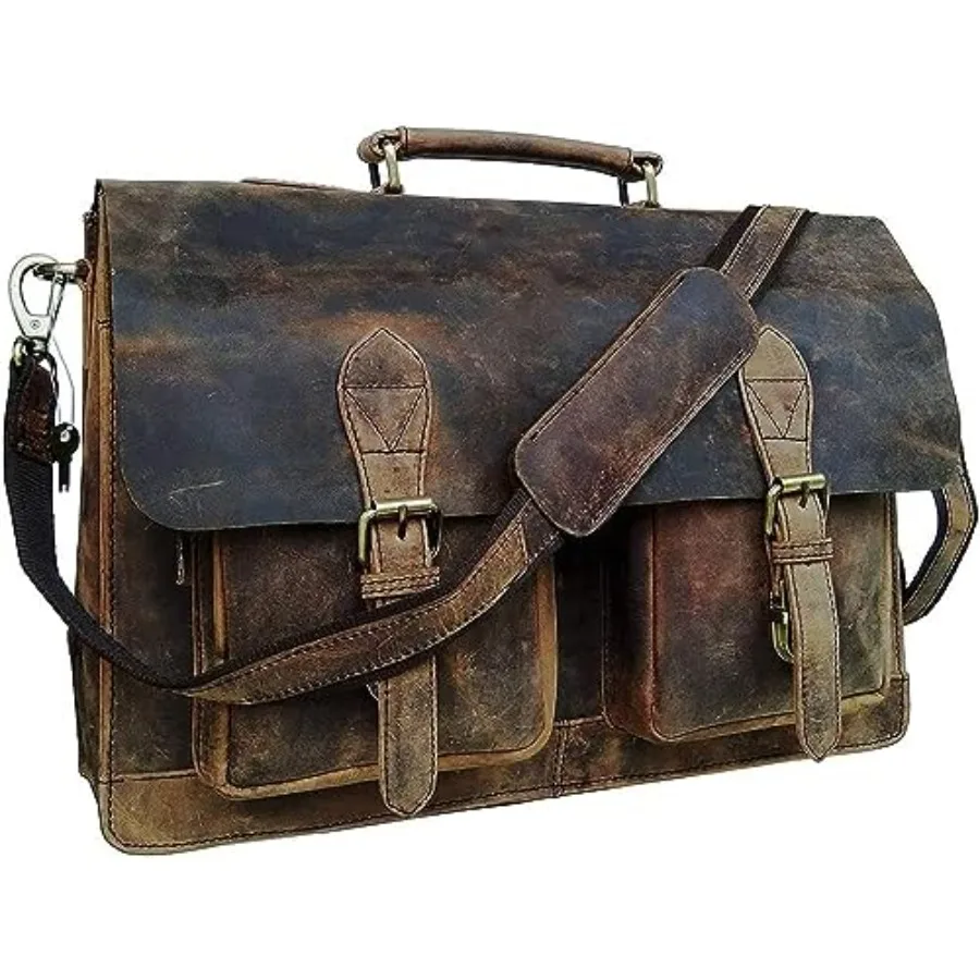 cuero Retro Brown Laptop Messenger Bag Office Briefcase Crossbody Travel Bag For Men And Women Bag Office Laptop Bag
cuero Retro Brown Laptop Messenger Bag Office Briefcase Crossbody Travel Bag For Men And Women Bag Office Laptop Bag