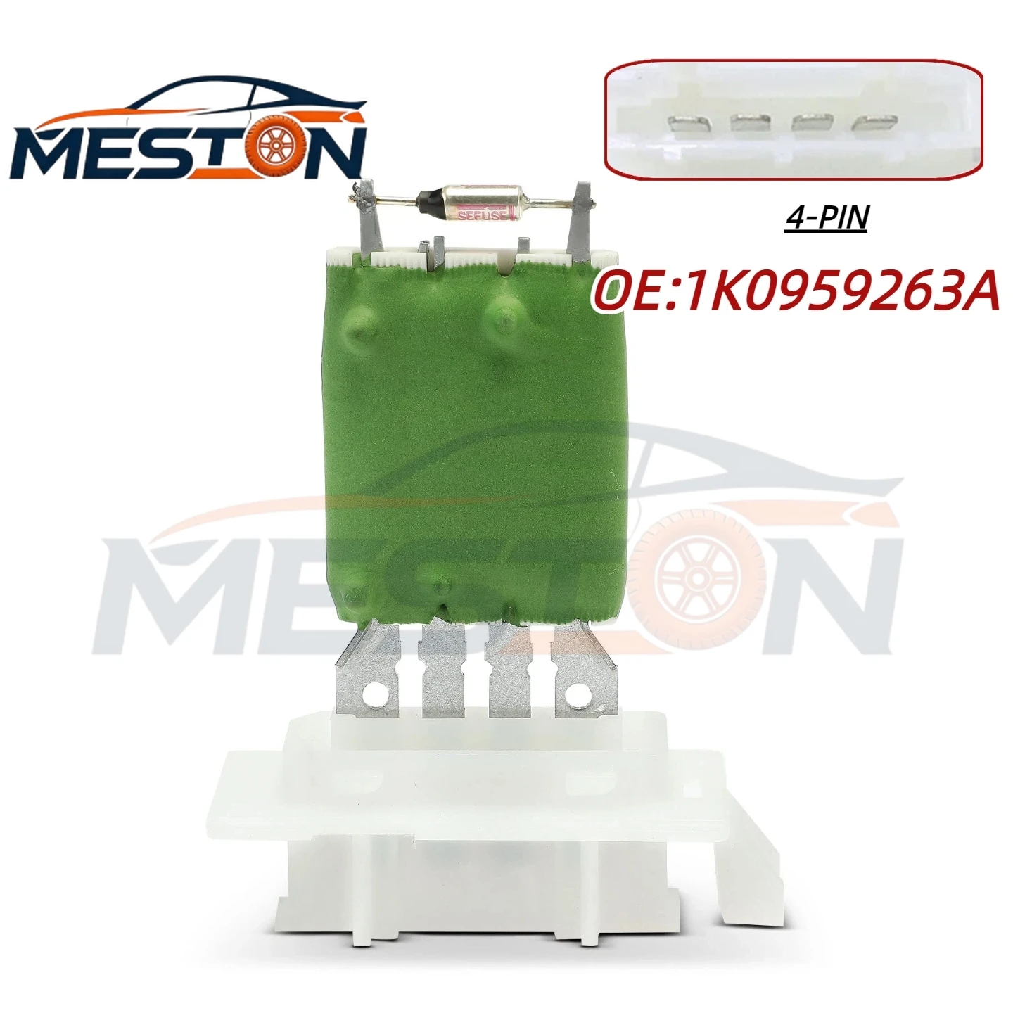 HVAC Blower Motor Resistor for VW Beetle Jetta Passat Golf Tiguan Eos 2007-2016 1K0959263A, 351332371, 2040008, 1K0959263
HVAC Blower Motor Resistor for VW Beetle Jetta Passat Golf Tiguan Eos 2007-2016 1K0959263A, 351332371, 2040008, 1K0959263