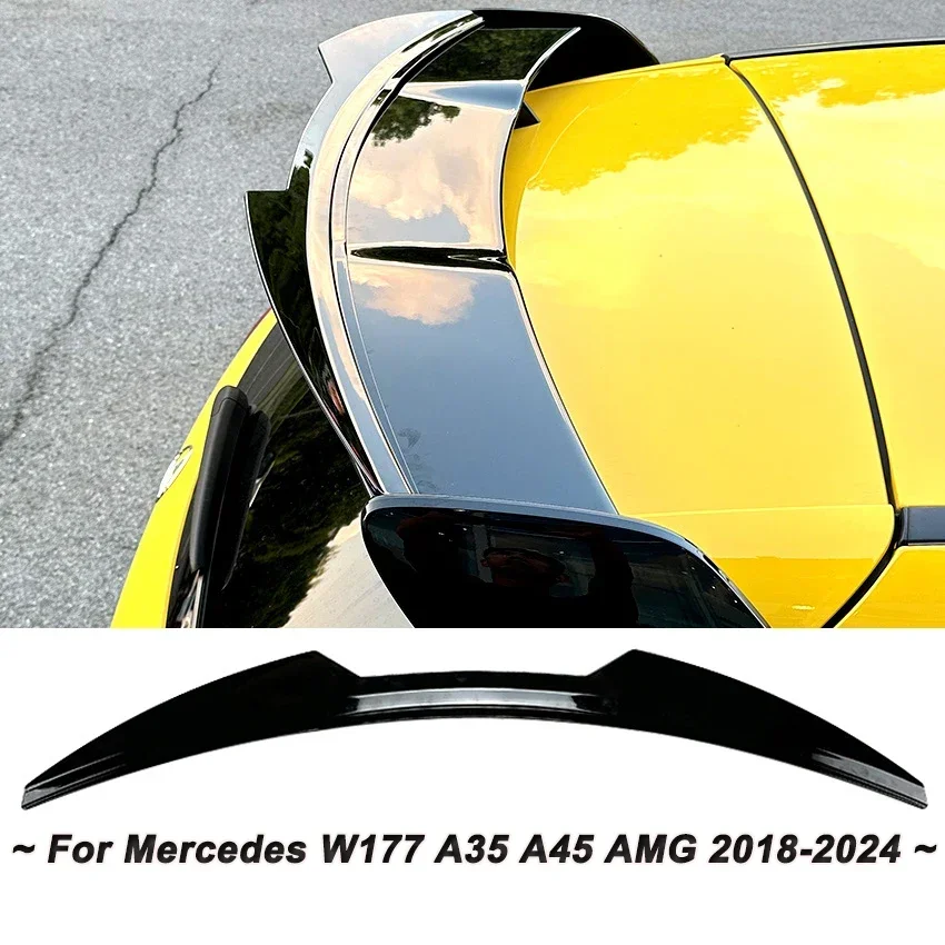 Black Car Rear Trunk Roof Spoiler Wing Lip Tail Tailgate Spoilers For Mercedes Benz A-Class W177 A35 A45 AMG Hatchback 2018-2024
Black Car Rear Trunk Roof Spoiler Wing Lip Tail Tailgate Spoilers For Mercedes Benz A-Class W177 A35 A45 AMG Hatchback 2018-2024