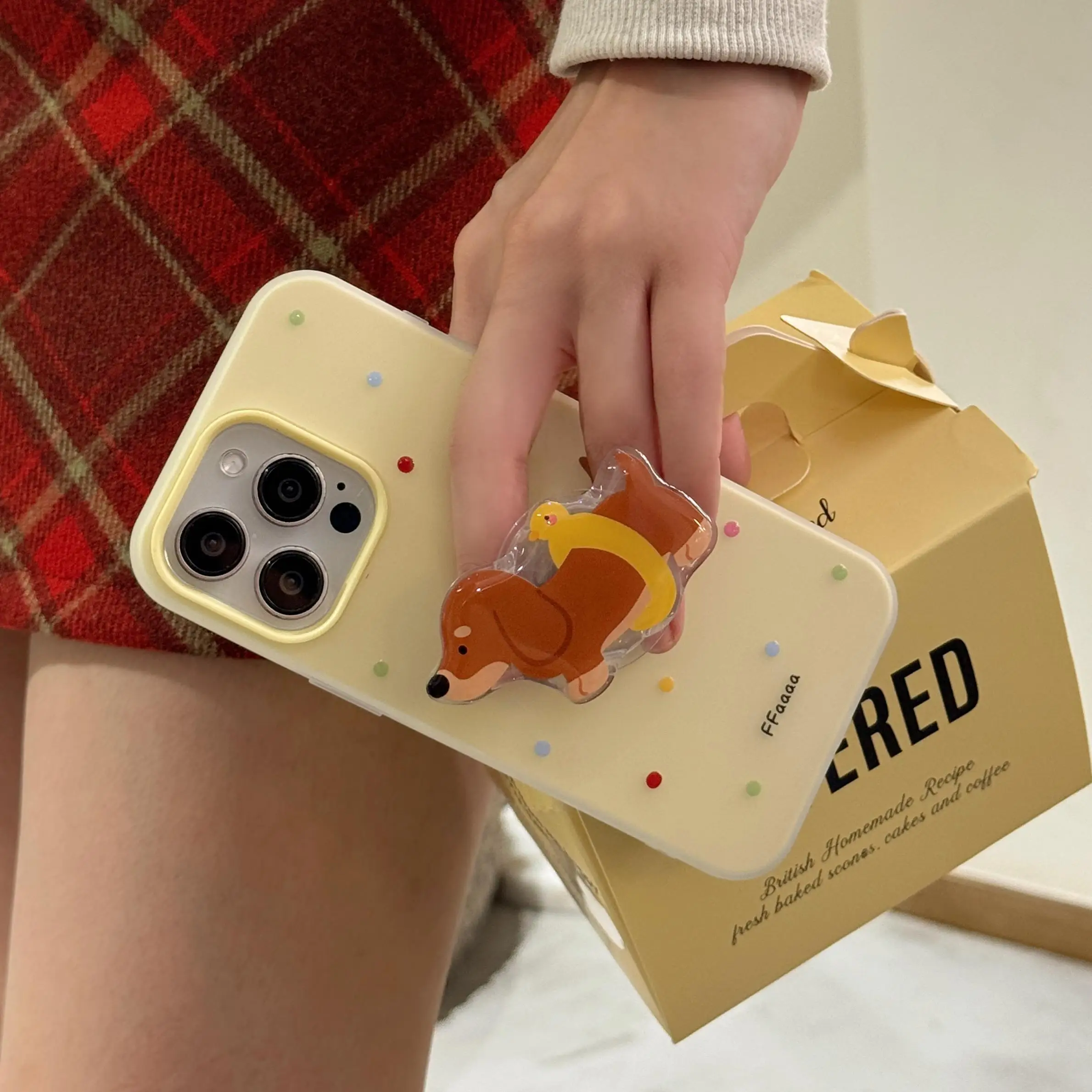 Cartoon Phone Case For Iphone 15 14 13 Pro Max Cute Jelly 2-in-1 Colorful Polka Dot Sausage Dogs Full Coverage Phone Cover
Cartoon Phone Case For Iphone 15 14 13 Pro Max Cute Jelly 2-in-1 Colorful Polka Dot Sausage Dogs Full Coverage Phone Cover
