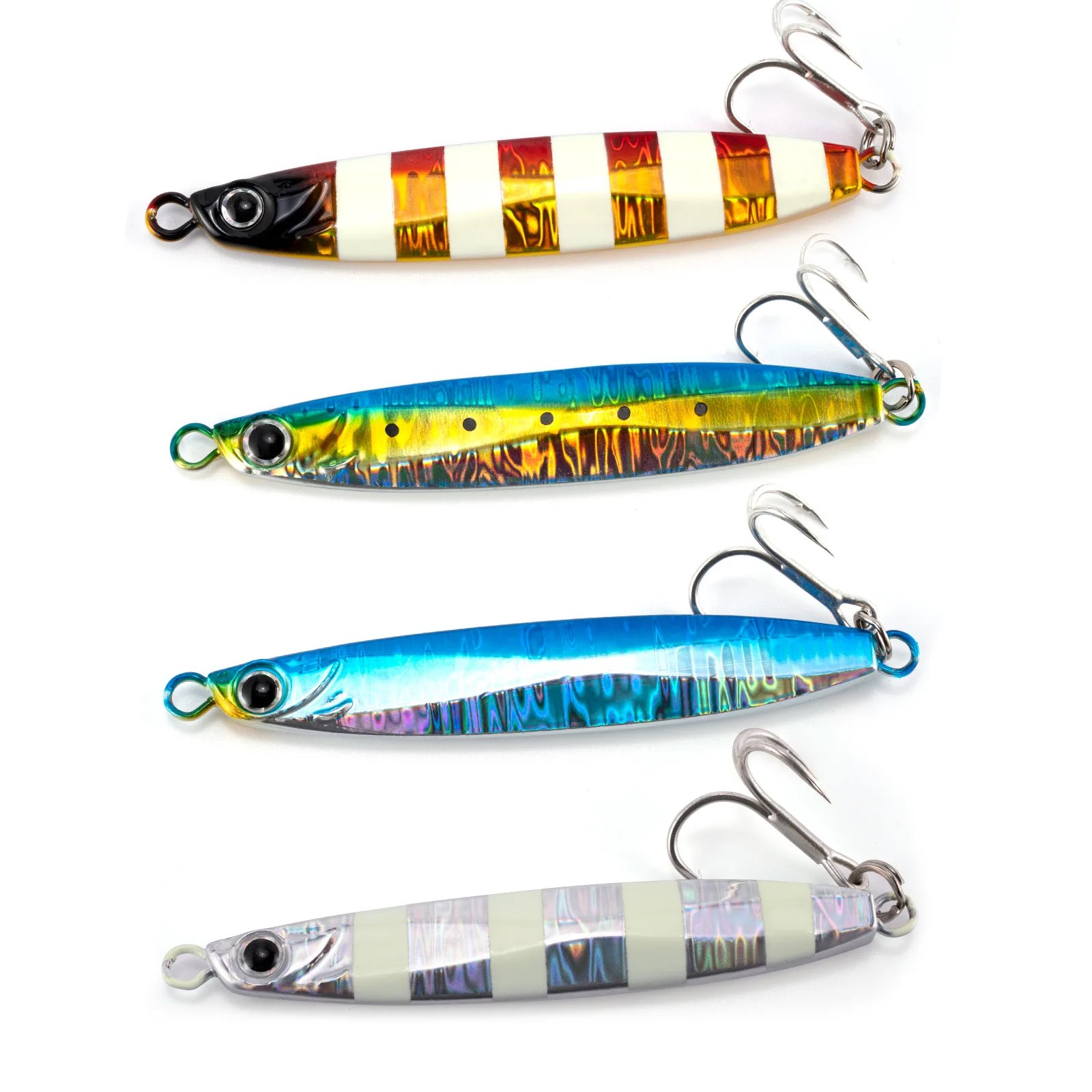 45g 60g 80g Metal Jig,Jigging Spoon Lure,Fast Sinking,Vertical Jig,Hard Bait,for Trolling Surf Fishing Sea Fishing Striper,3pcs
45g 60g 80g Metal Jig,Jigging Spoon Lure,Fast Sinking,Vertical Jig,Hard Bait,for Trolling Surf Fishing Sea Fishing Striper,3pcs