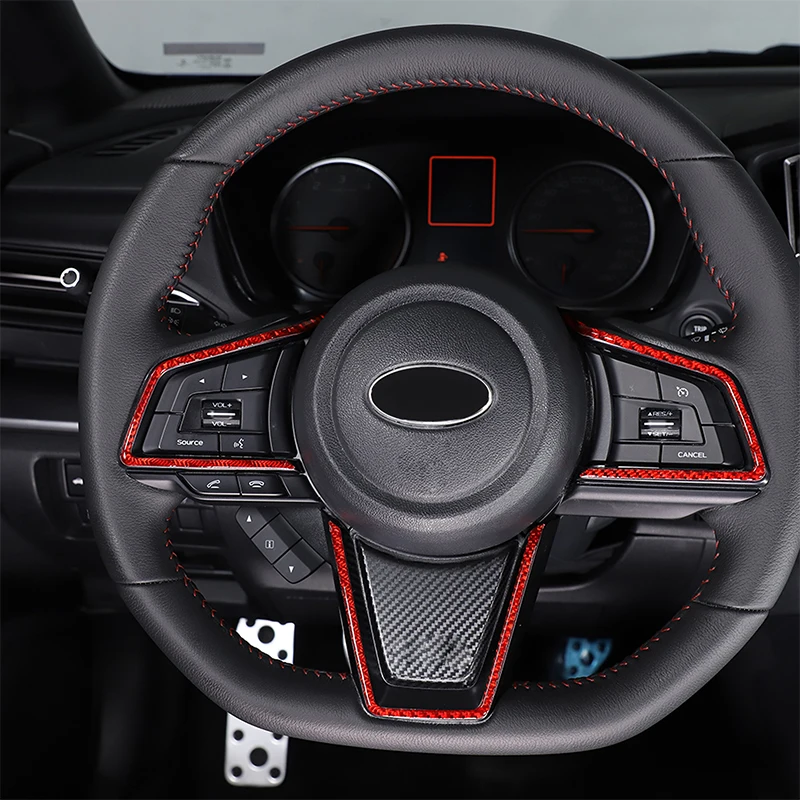 For Subaru WRX 2021 2022 2023 Soft Carbon Fiber Car Steering Wheel Button Trim Sticker Car Accessories
For Subaru WRX 2021 2022 2023 Soft Carbon Fiber Car Steering Wheel Button Trim Sticker Car Accessories