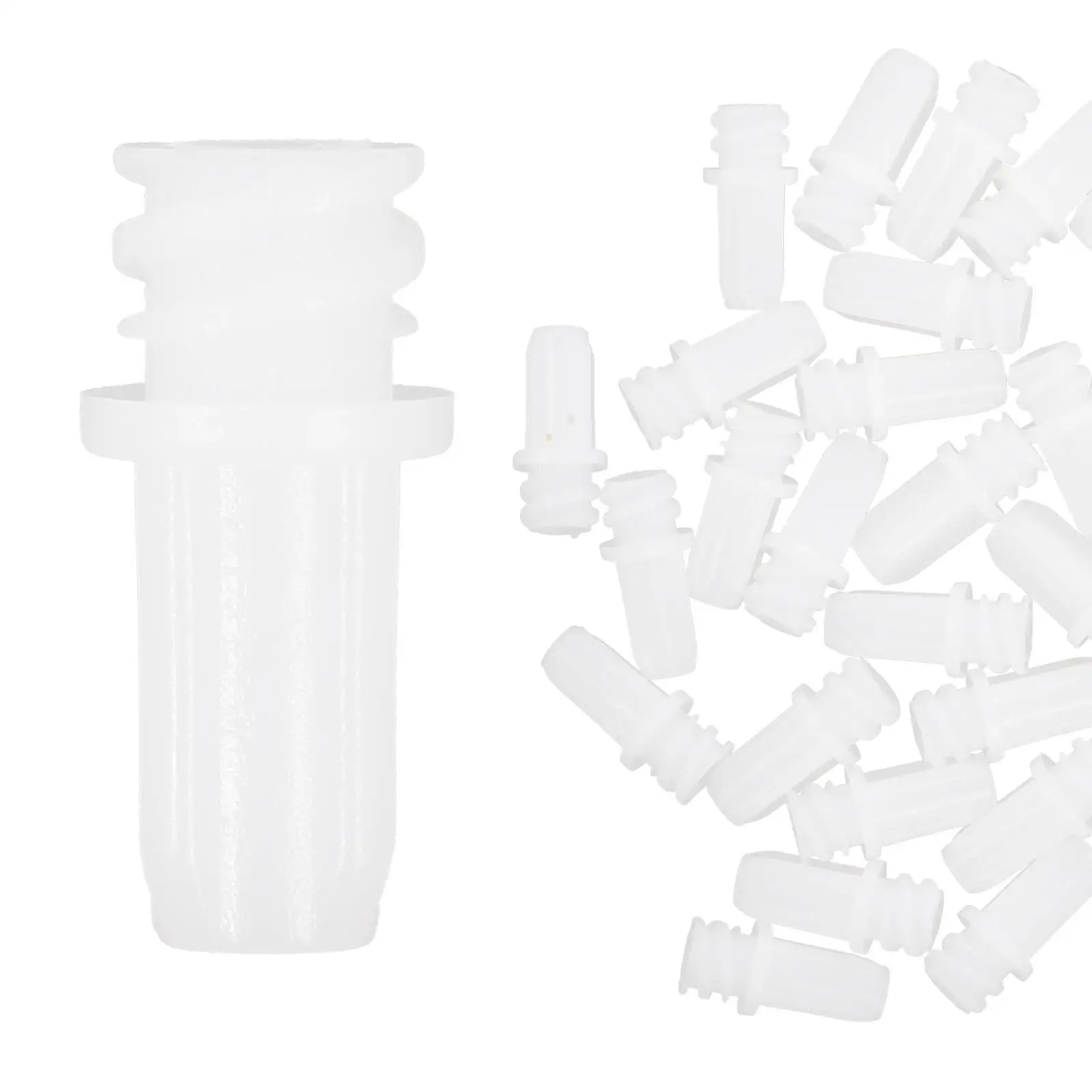 30 Pcs Syringe Sealing Cap Injector Protective Caps Portable Needle Covers Supplies Luer Lock Plastic Practical
30 Pcs Syringe Sealing Cap Injector Protective Caps Portable Needle Covers Supplies Luer Lock Plastic Practical