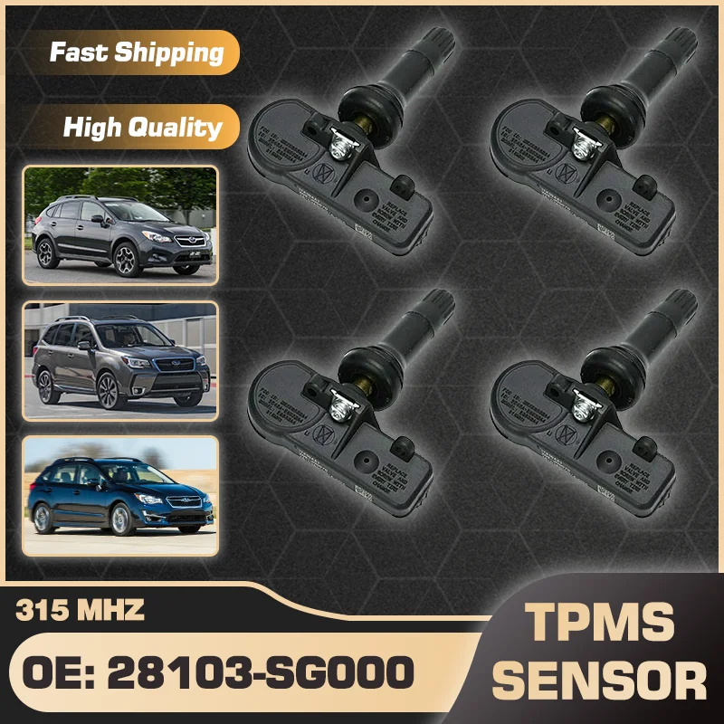 TPMS Tire Pressure Sensor For Subaru Crosstrek 2016-2017 Subaru Forester 2008-2018 Subaru Impreza WRX 2008-2016 28103-SG000
TPMS Tire Pressure Sensor For Subaru Crosstrek 2016-2017 Subaru Forester 2008-2018 Subaru Impreza WRX 2008-2016 28103-SG000