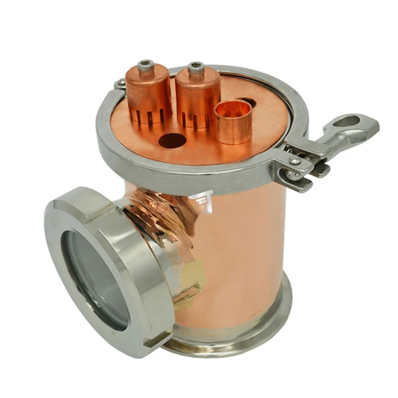 Micro Whiskey Vodka Distillery Equipment Alcohol Home Distillation Column Moonshine Distiller
Micro Whiskey Vodka Distillery Equipment Alcohol Home Distillation Column Moonshine Distiller