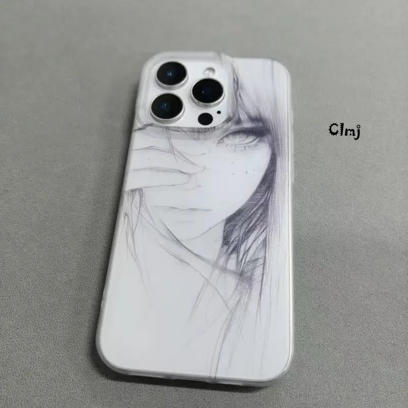 Matte Transparent Clmj Anime Girl Clear Frosted Shockproof phone Case For iPhone 17 16E 16 15 14 Plus 13 12 11 Air Plus ProR Max
Matte Transparent Clmj Anime Girl Clear Frosted Shockproof phone Case For iPhone 17 16E 16 15 14 Plus 13 12 11 Air Plus ProR Max