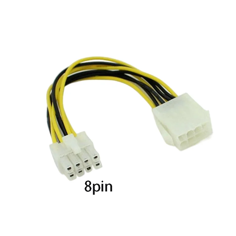 Motherboard CPU Power Cable 8 Pin Male to Female Plug Extend Cord Convert Adapter Wire PC Case Internal Power Connect Line
Motherboard CPU Power Cable 8 Pin Male to Female Plug Extend Cord Convert Adapter Wire PC Case Internal Power Connect Line