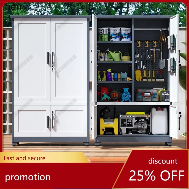 CZ Outdoor Garden Tool Cabinet Shutter Balcony Storage Cabinet Waterproof Sunproof Outdoor Rainproof Miscellaneous Cleaning
CZ Outdoor Garden Tool Cabinet Shutter Balcony Storage Cabinet Waterproof Sunproof Outdoor Rainproof Miscellaneous Cleaning