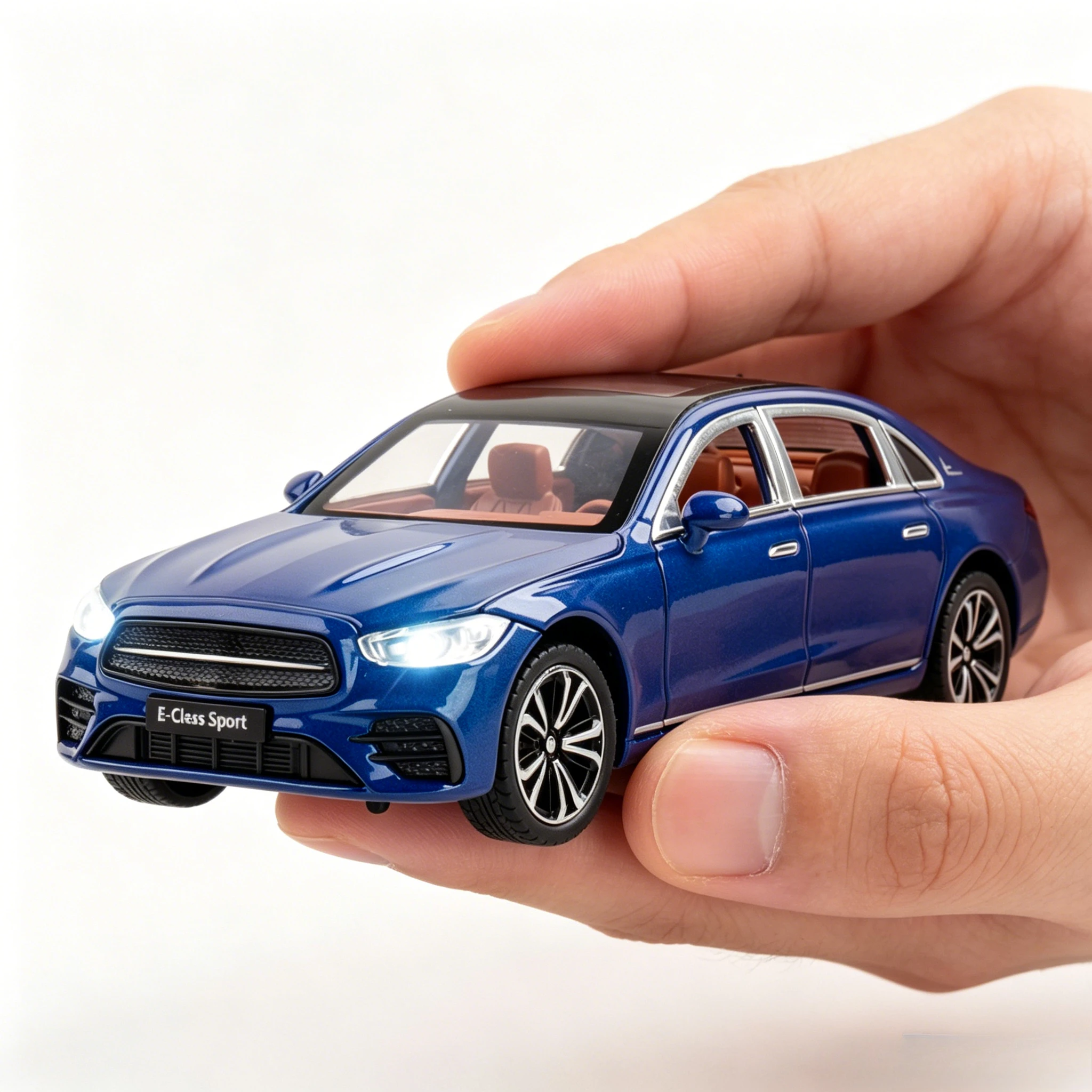 1:24 E300L Alloy Diecast Model Toy Car Doors Opened Sound Light Pull Back Rubber Tires Miniature Vehice Present
1:24 E300L Alloy Diecast Model Toy Car Doors Opened Sound Light Pull Back Rubber Tires Miniature Vehice Present