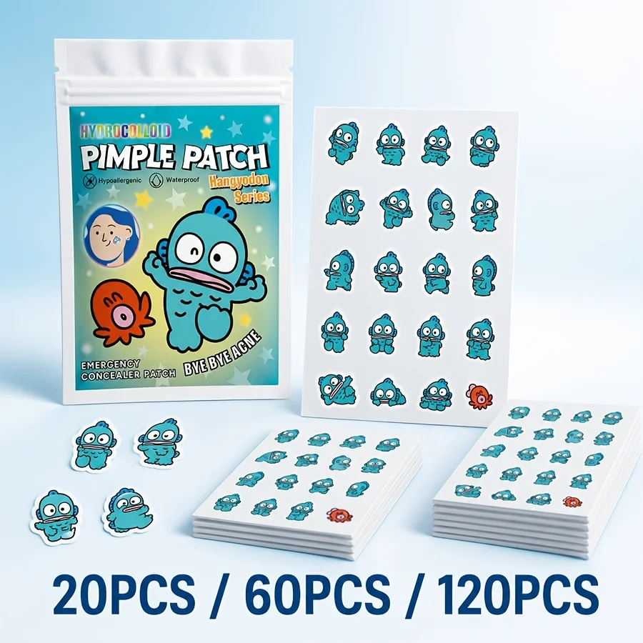20/60//120PCS Clownfish Hydrocolloid Pimple Patch,Face Cartoon Decorative Patch,Invisible Blemishes,Suitable for All Skin Types
20/60//120PCS Clownfish Hydrocolloid Pimple Patch,Face Cartoon Decorative Patch,Invisible Blemishes,Suitable for All Skin Types