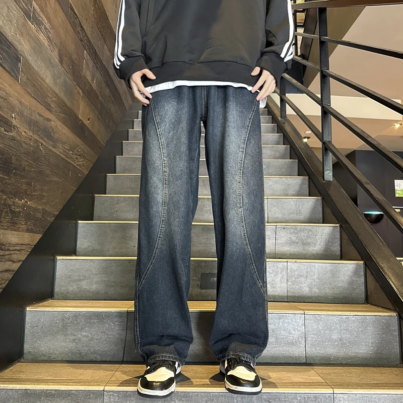2024 Spring and Autumn New Classic Fashion Solid Color Elastic Jeans Men's Casual Breathable High-Quality Loose Feet Pants A100
2024 Spring and Autumn New Classic Fashion Solid Color Elastic Jeans Men's Casual Breathable High-Quality Loose Feet Pants A100