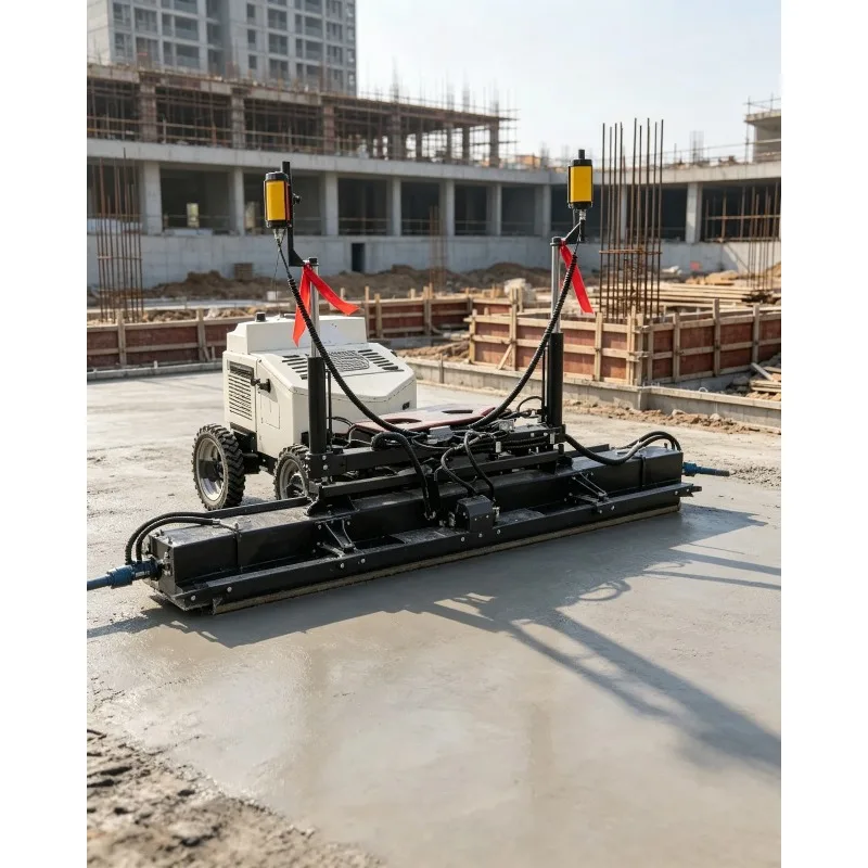 Fully Automatic 4 Wheels Laser Concrete Leveling Machine Self Leveling Screed Road Construction Machinery Concrete Laser Screed,
Fully Automatic 4 Wheels Laser Concrete Leveling Machine Self Leveling Screed Road Construction Machinery Concrete Laser Screed,
