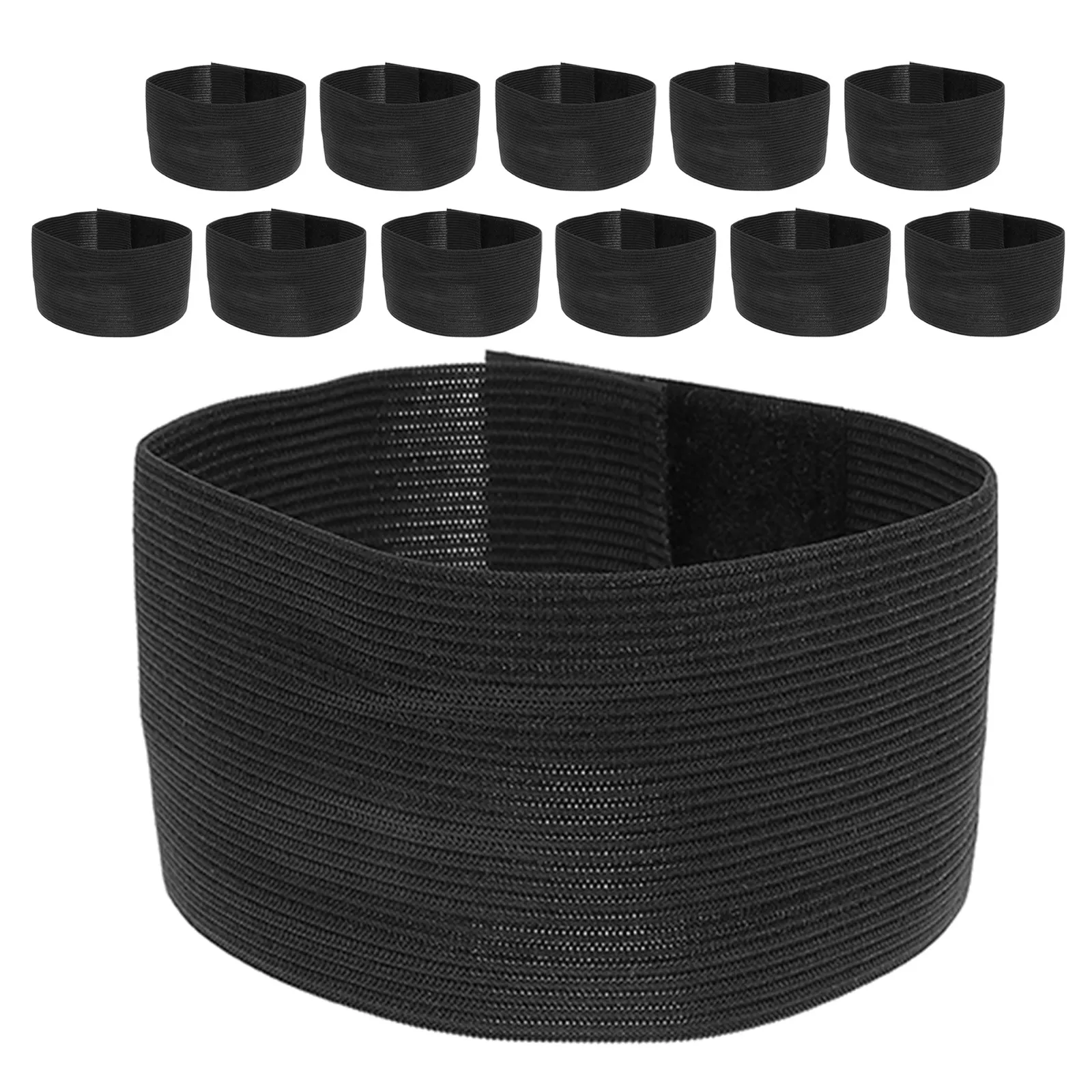 12Pcs Mourning Arm Bands Black Elastic Adjustable Funeral Bands Memorial Soccer Football Captains Armband Comfortable Breathable
12Pcs Mourning Arm Bands Black Elastic Adjustable Funeral Bands Memorial Soccer Football Captains Armband Comfortable Breathable