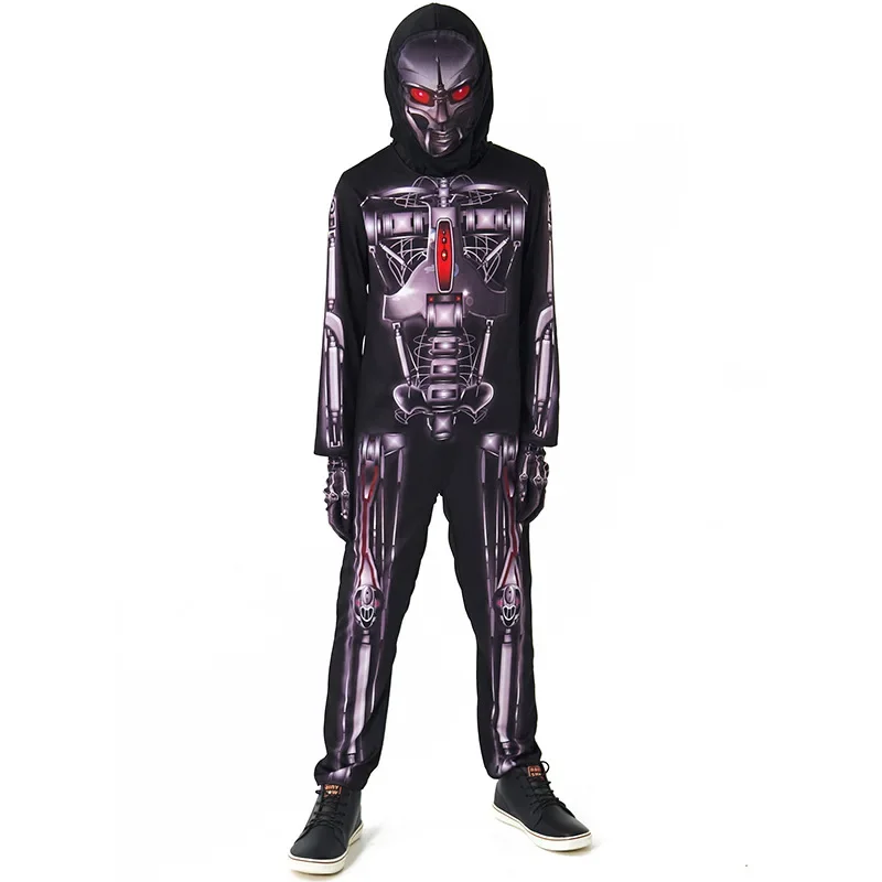 Children's One-Piece Printed Costume Cyberpunk Robot Warrior Alien Cosplay Costume
Children's One-Piece Printed Costume Cyberpunk Robot Warrior Alien Cosplay Costume