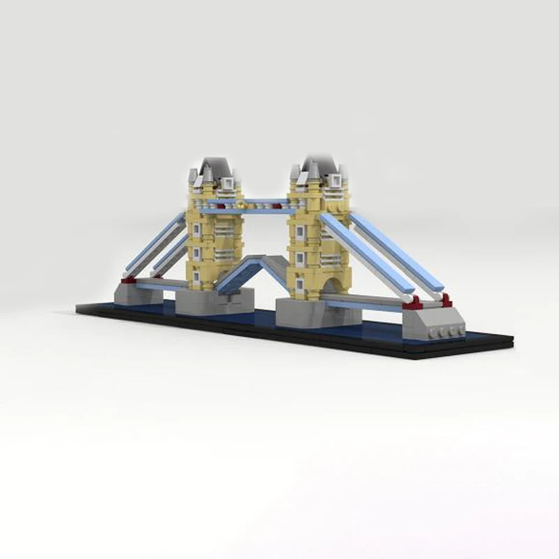 442pcs MOC Mini Tower Bridge Architecture Model Building Blocks Construction Toys Christmas Gifts Education Brick Kids DIY Idea
442pcs MOC Mini Tower Bridge Architecture Model Building Blocks Construction Toys Christmas Gifts Education Brick Kids DIY Idea