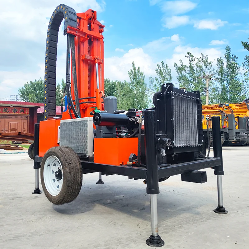 Customized Portable Wheeled Diesel Water Well Drill 200m Efficient Design
Customized Portable Wheeled Diesel Water Well Drill 200m Efficient Design