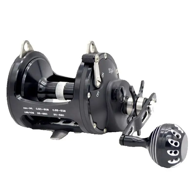 Conventional Saltwater Star Drag Fishing Reel 4.1:1 Smooth Drum Boat Wheel 15KG Carbon Drag Right Handed Big Game Trolling Coil
Conventional Saltwater Star Drag Fishing Reel 4.1:1 Smooth Drum Boat Wheel 15KG Carbon Drag Right Handed Big Game Trolling Coil