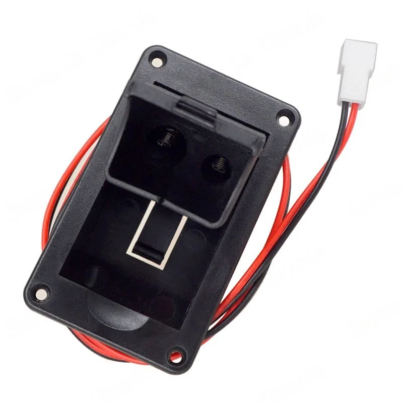 9V Active Pickup Guitar Battery Box with 2-pin Plug and Contacts
9V Active Pickup Guitar Battery Box with 2-pin Plug and Contacts