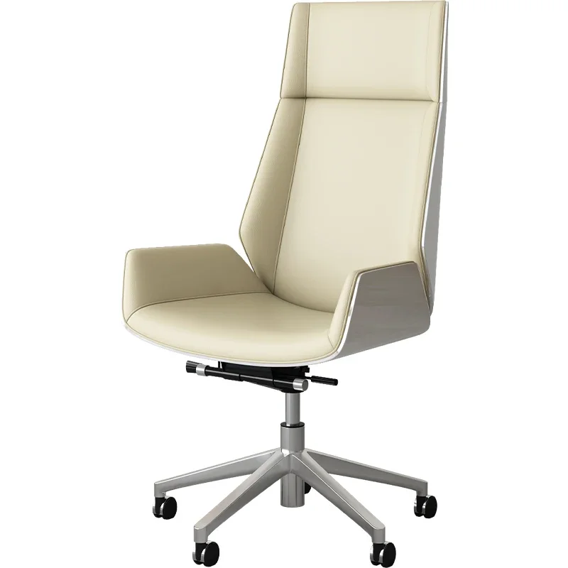 Office Chair Home Light Luxury Master Chair Minimalist Armchair Italian Leather Light Luxury Computer Chair
Office Chair Home Light Luxury Master Chair Minimalist Armchair Italian Leather Light Luxury Computer Chair