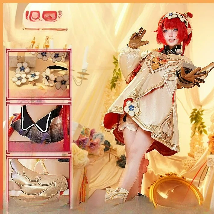 Honkai: Star Rail Ti Bao Ti Ning cosplay with free shoe covers and wings Halloween Uniform Carnival Party Play Role Clothes
Honkai: Star Rail Ti Bao Ti Ning cosplay with free shoe covers and wings Halloween Uniform Carnival Party Play Role Clothes
