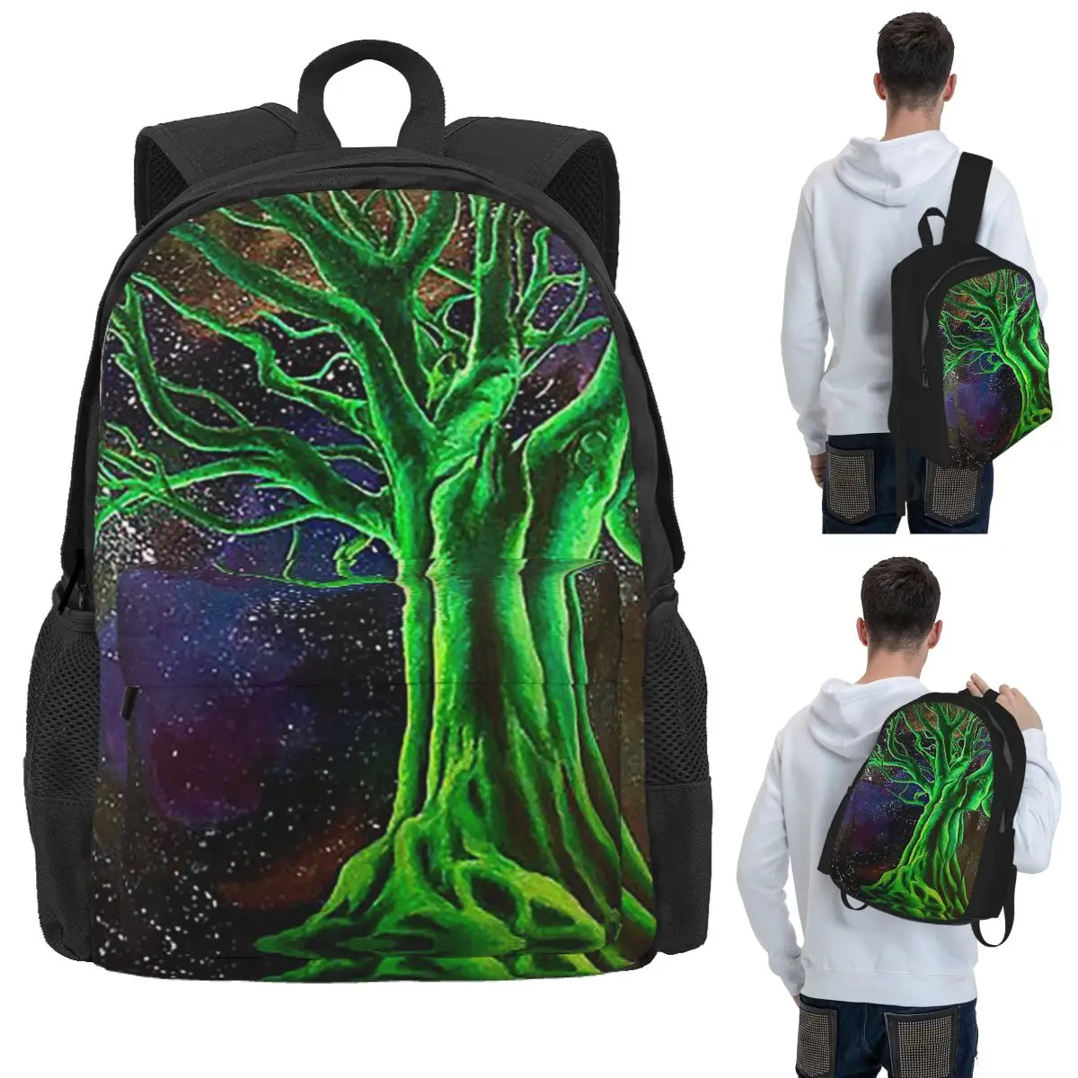 Magic Green Tree Student Backpack School Bag Hiking Travel Daypack for Boys Girls Bookbag Shoulder Bags
Magic Green Tree Student Backpack School Bag Hiking Travel Daypack for Boys Girls Bookbag Shoulder Bags