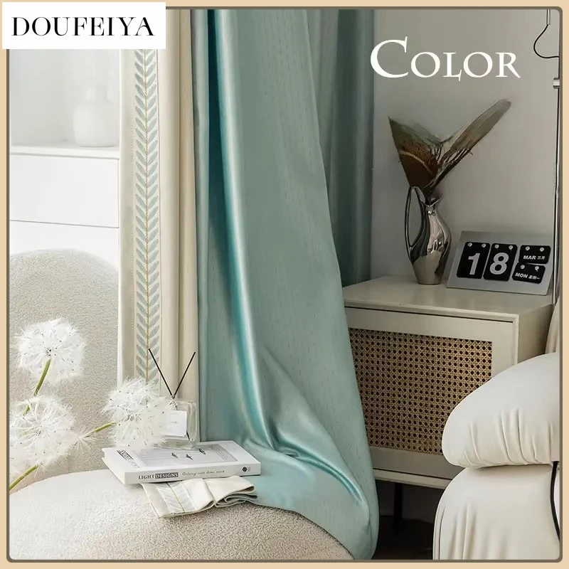 Custom Size Blue Blackout Luxury Curtain for Living Room Tulle High Precision Jacquard Stitching Bedroom Elegant Blatt Window
Custom Size Blue Blackout Luxury Curtain for Living Room Tulle High Precision Jacquard Stitching Bedroom Elegant Blatt Window