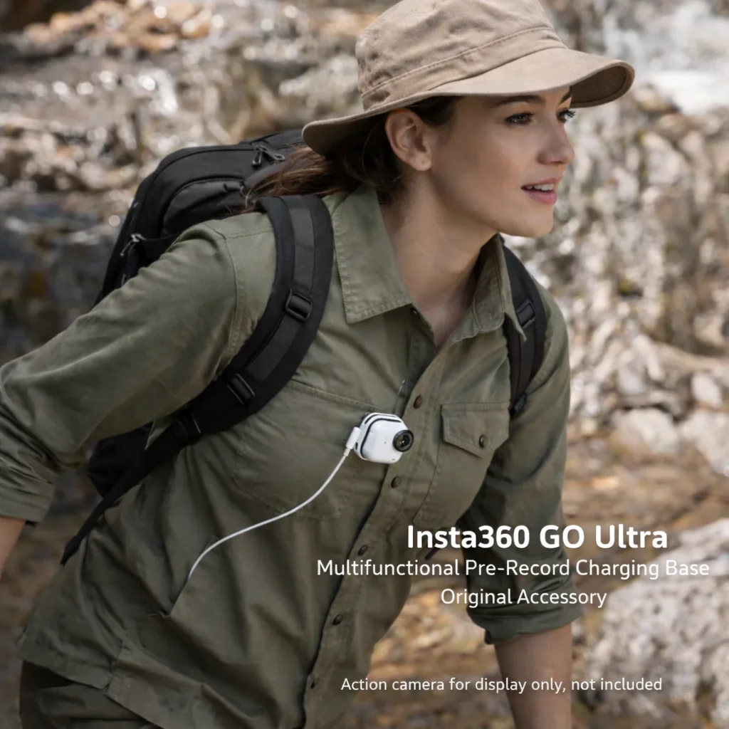 Зарядная док-станция Insta360 GO Ultra для предзаписи видео, магнитная база питания, съемка во время зарядки, никогда не упустите момент
Зарядная док-станция Insta360 GO Ultra для предзаписи видео, магнитная база питания, съемка во время зарядки, никогда не упустите момент